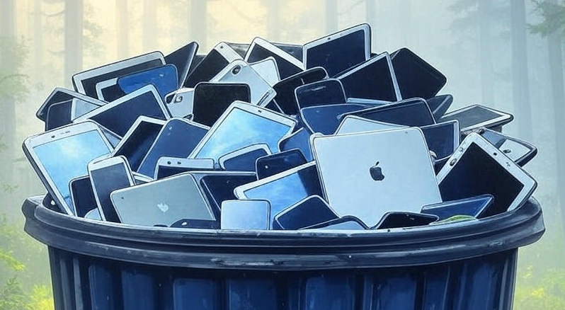 apple's trash